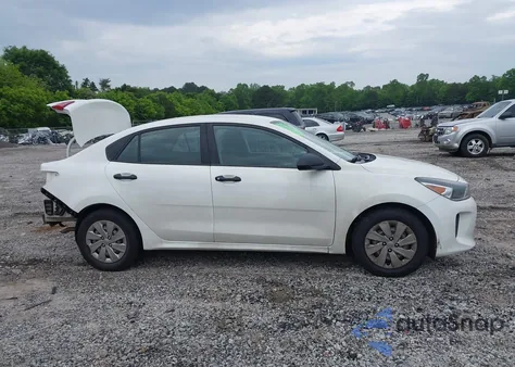 2018 Kia Rio Lx из США, поврежденный, VIN 3KPA24AB7JE072053